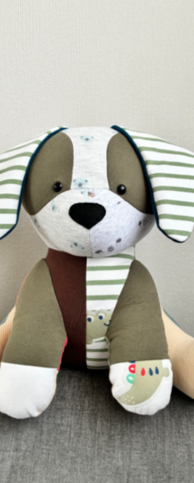 Peluche del recuerdo diseño perro - vista 3