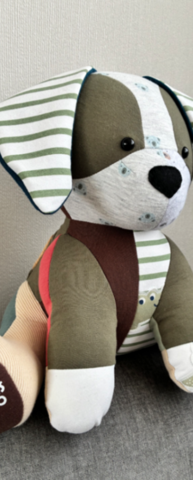 Peluche del recuerdo diseño perro - vista 4