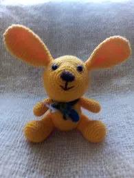 Conejito amigurumi  - vista 1